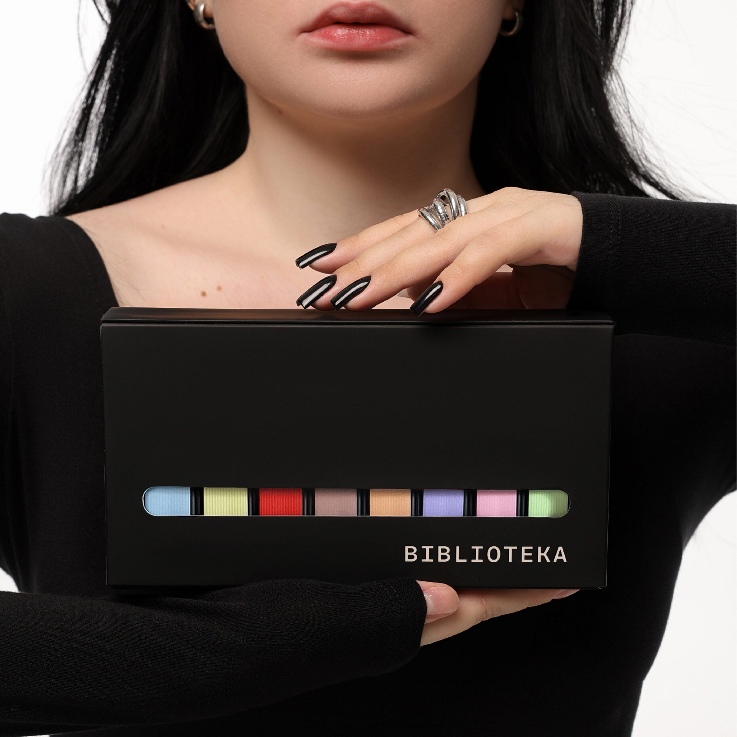 BIBLIOTEKA Set de esmaltes ICED MOOD n.° 09-16