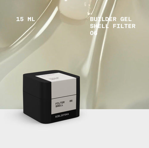 BIBLIOTEKA Builder Gel No. 06 Shell FILTER - Shell
