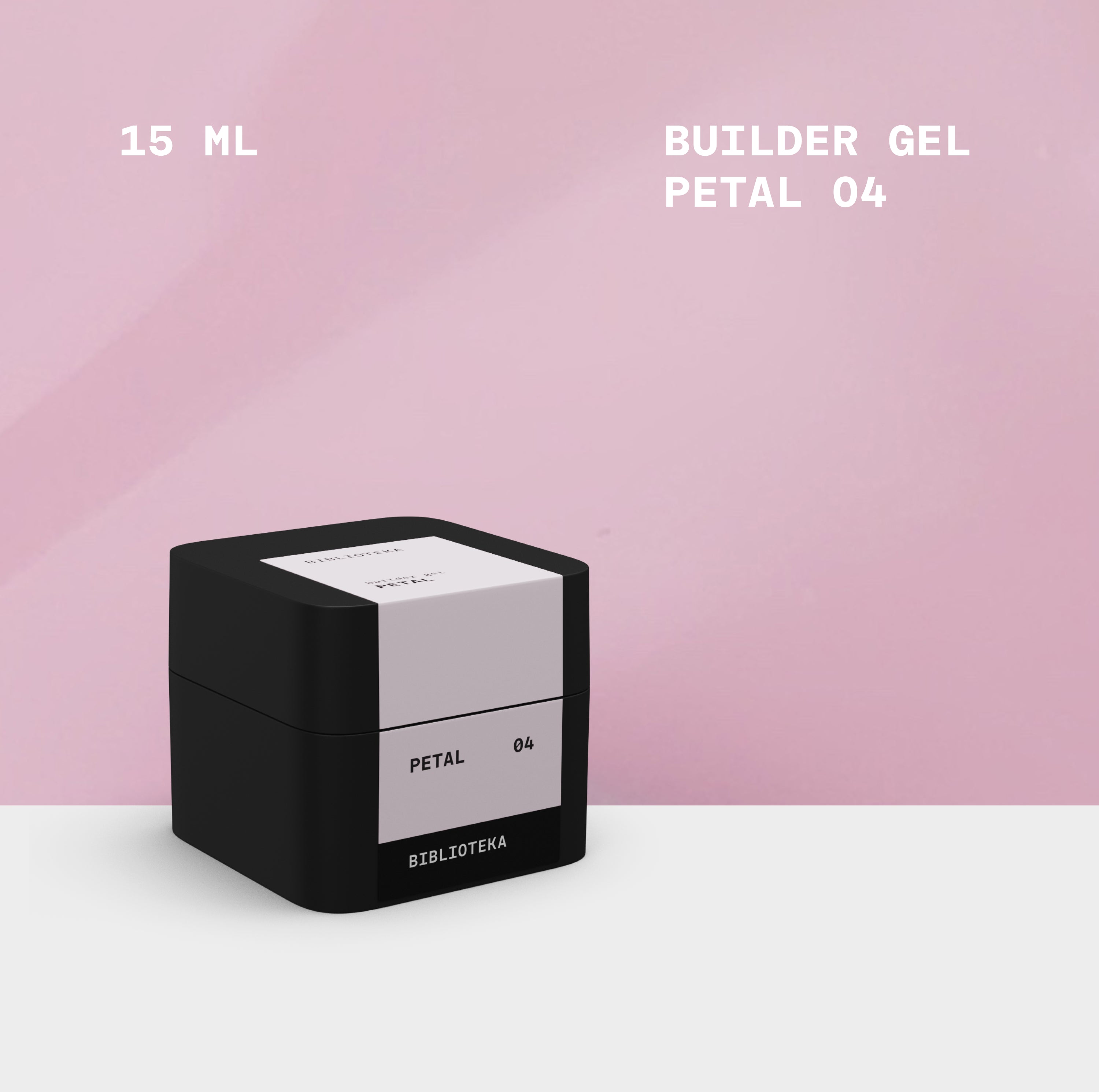 BIBLIOTEKA Builder Gel No. 04 Petal - Soft pink, 30 ml