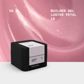 BIBLIOTEKA Builder Gel Nº 18 Petal LUSTER – Rosa suave con shimmer