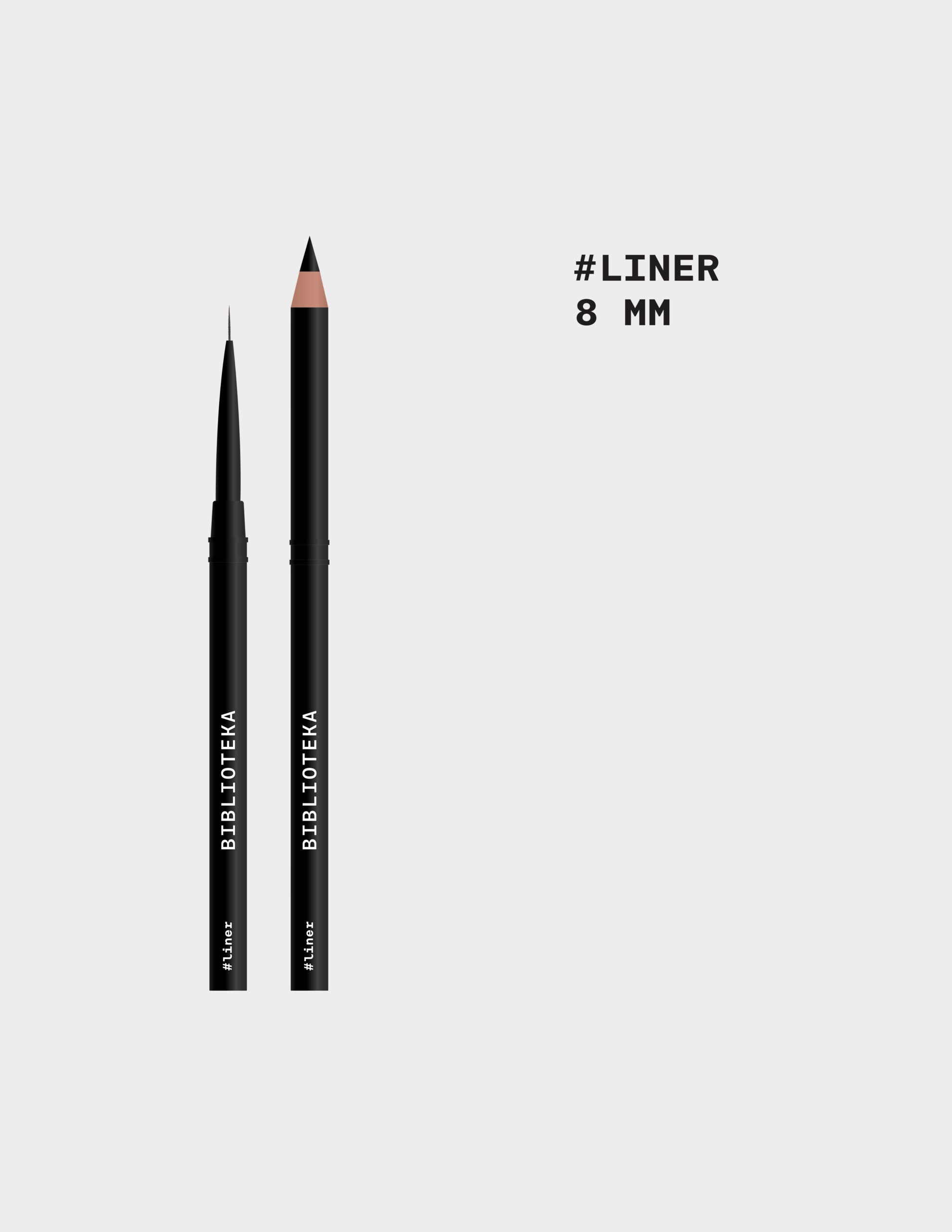 BIBLIOTEKA Pincel #liner, 8 mm