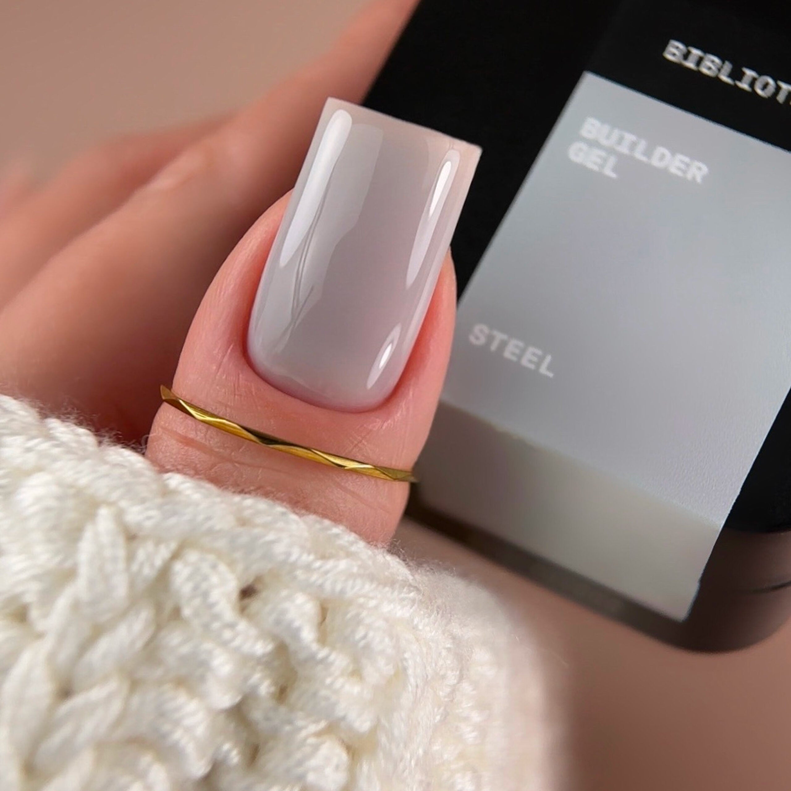 BIBLIOTEKA Builder Gel № 16 Steel, 30 ml 