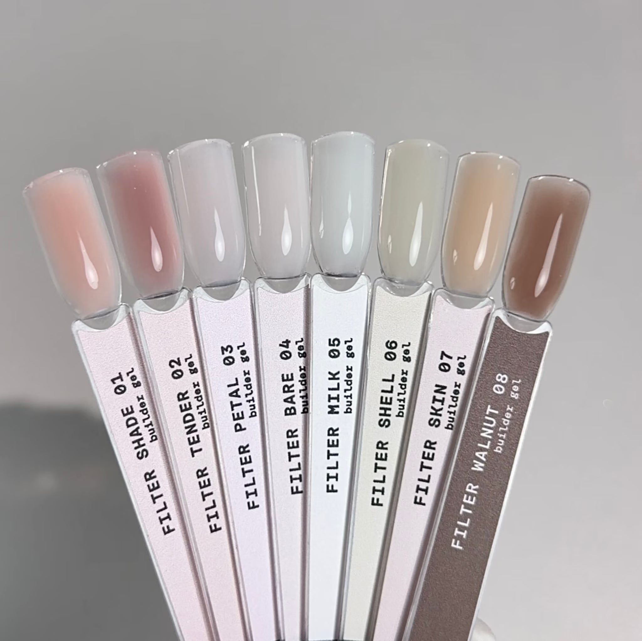 BIBLIOTEKA Builder Gel No. 01 Shade FILTER - Cool pink beige