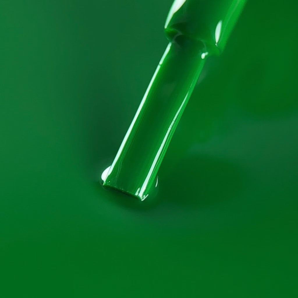 BIBLIOTEKA Gel Polish Nº 63 Rise — verde intenso, 10 ml.