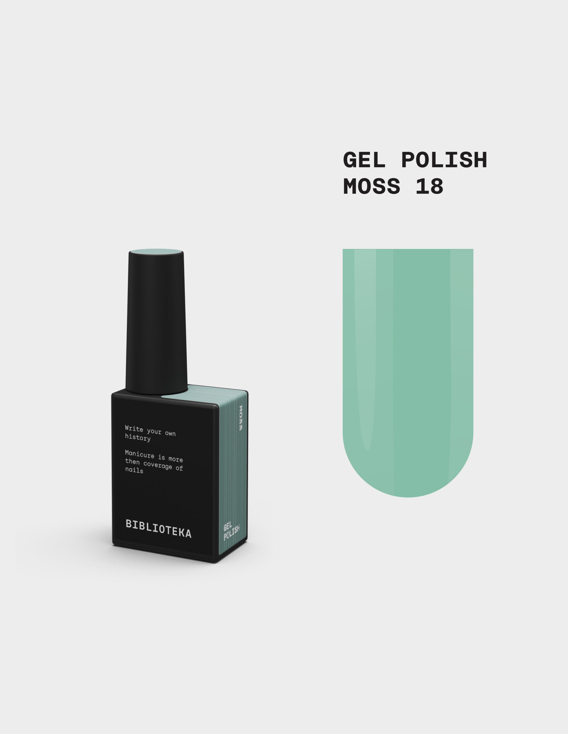 BIBLIOTEKA Esmaltel  № 18 Moss, 10 ml