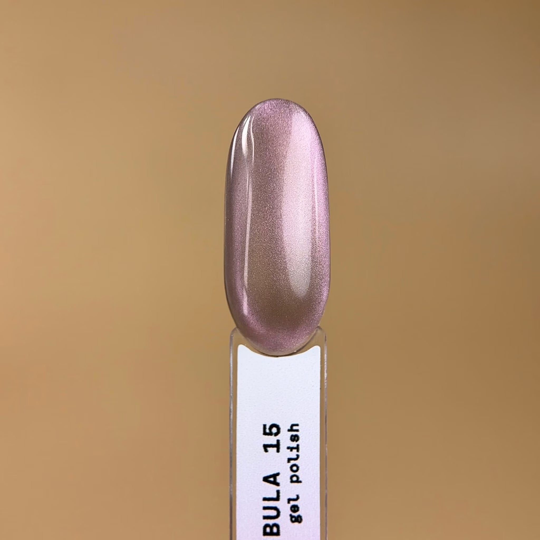 BIBLIOTEKA Esmalte Cat Eye Nº 15 Nebula — Lila-rosa, 10 ml