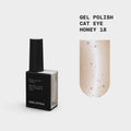 BIBLIOTEKA Gel Polish Cat Eye № 18 Honey – warm honey, 10 ml