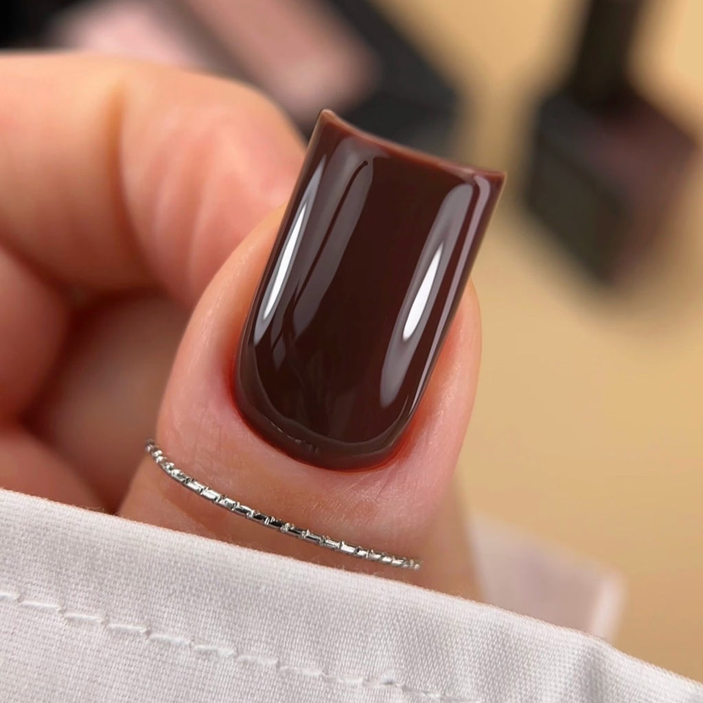 BIBLIOTEKA Gel Polish No. 39 Root - Dark Brown, 10 ml