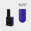 BIBLIOTEKA Esmalte Semipermanente Nº 65 Vivid — violeta neón vibrante, 10 ml.