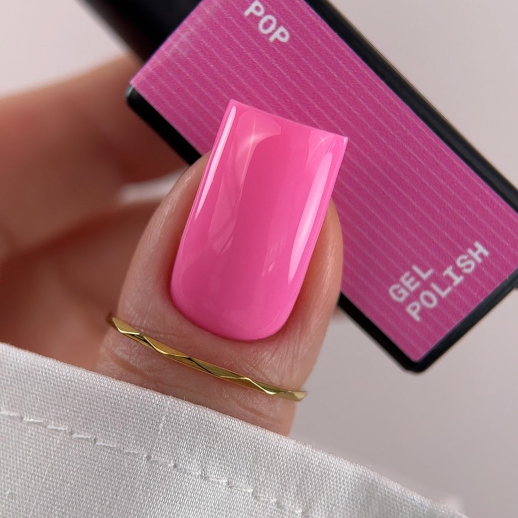 BIBLIOTEKA Esmalte Semipermanente Nº 66 Fever — fucsia intenso, 10 ml