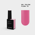 BIBLIOTEKA Esmalte semipermanente n.º 78 Flush - Tono rosa rubor frío, 10 ml