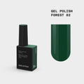 BIBLIOTEKA GEL POLISH Nº 82 FOREST – DEEP FOREST GREEN, 10 ML
