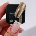 BIBLIOTEKA Line Paint Gold No Wipe
Gel Paint glitter dorado sin capa de dispersión para líneas finas, 5 ml