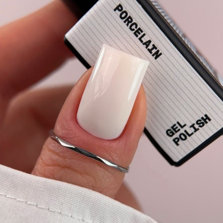 BIBLIOTEKA Gel Polish No. 53 Porcelain — cool beige, 10 ml