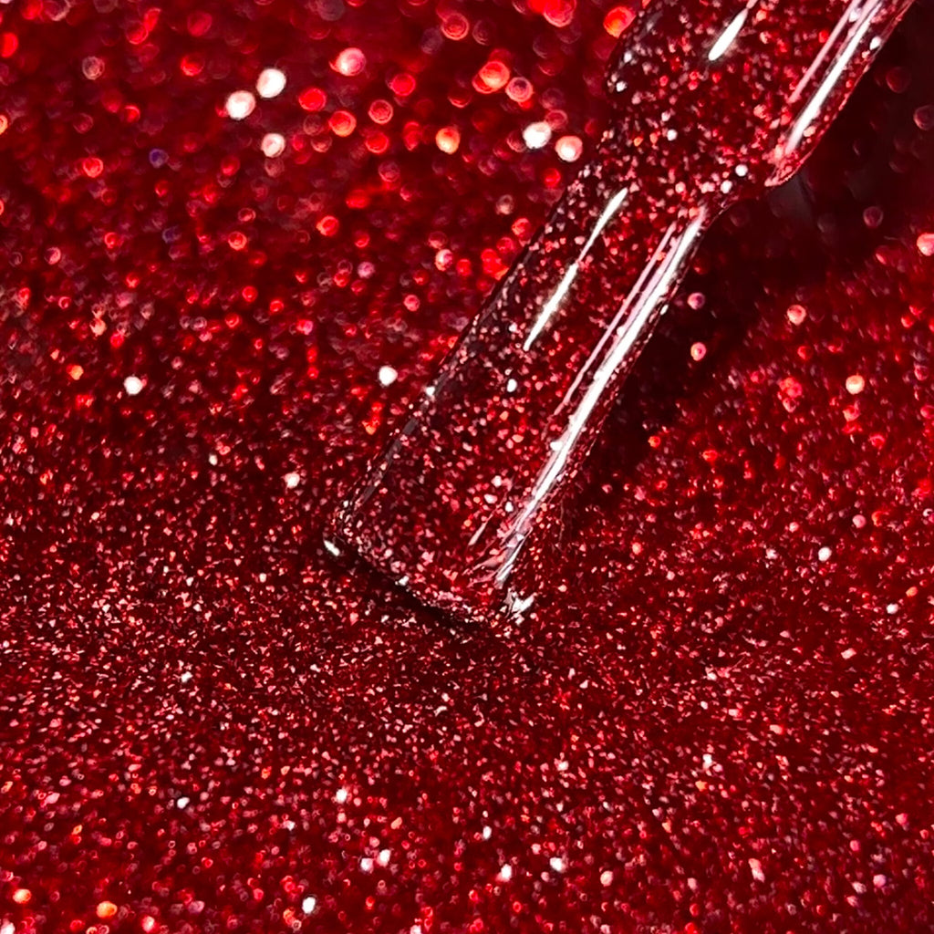 BIBLIOTEKA Гель-лак Flash Red – Red, 10 ml