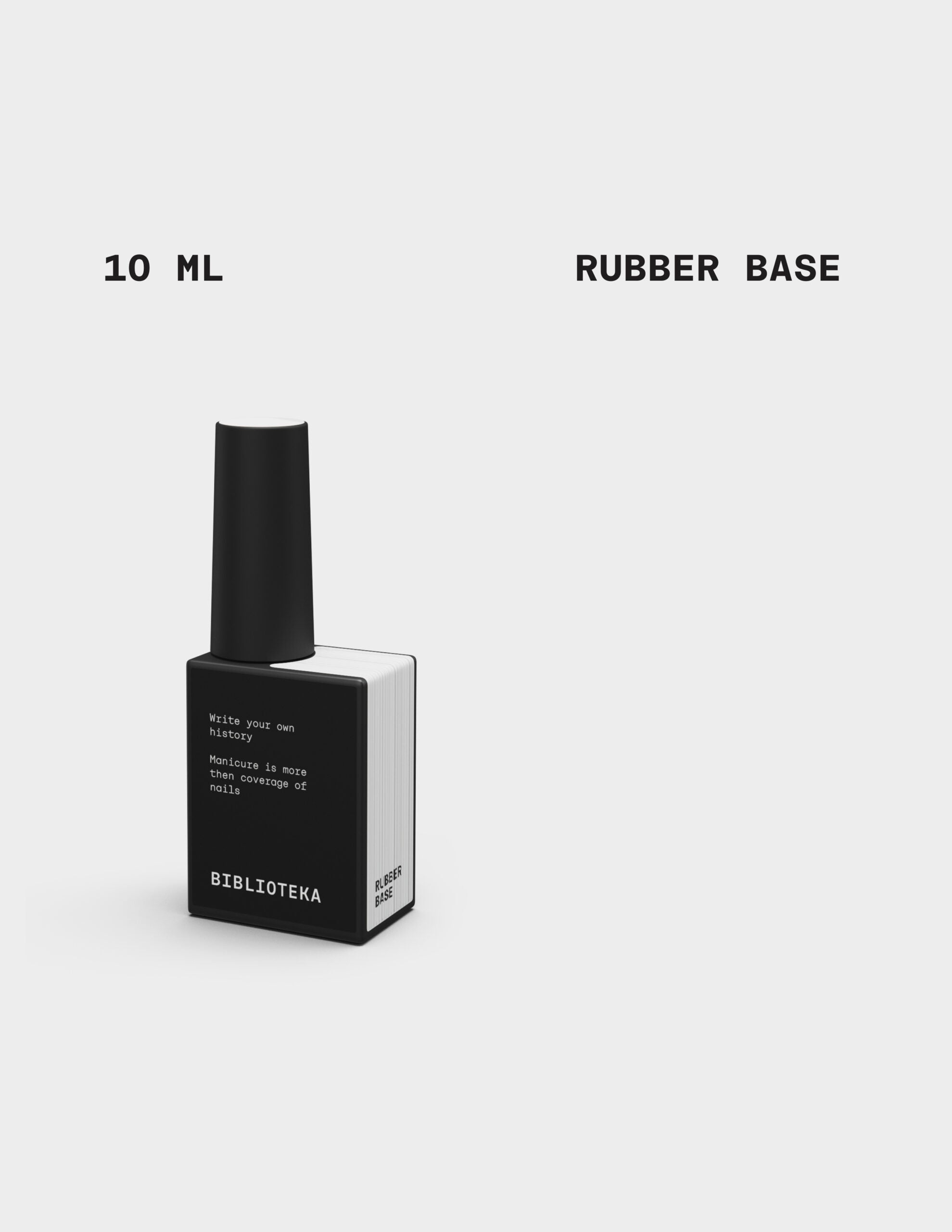 BIBLIOTEKA Rubber Base, 10 ml