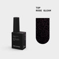 BIBLIOTEKA TOP COAT SIN CAPA PEGAJOSA CON FILTRO UV “ROSE GLEAM”, 10 ML