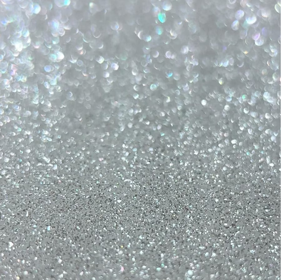 BIBLIOTEKA No-Wipe Top Coat with UV Filter — Silver Glow, 10 ml